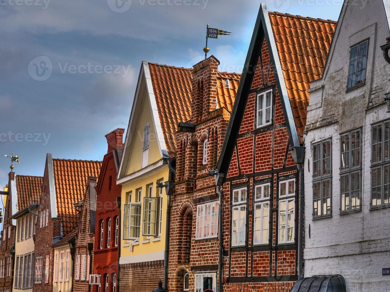 the city of Lueneburg in northern germany photo