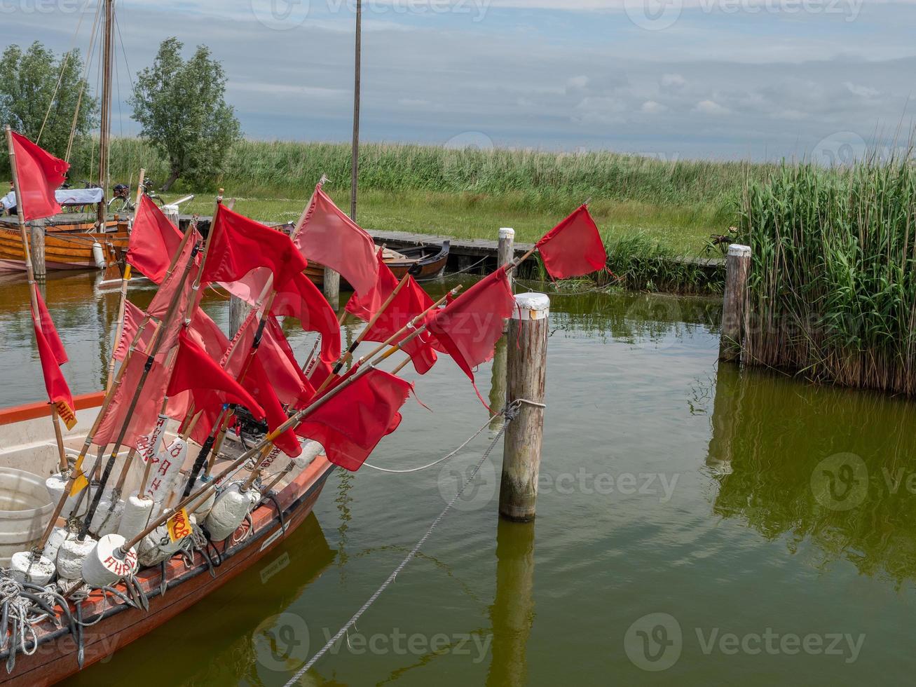 ahrenshoop en el mar báltico en alemania foto