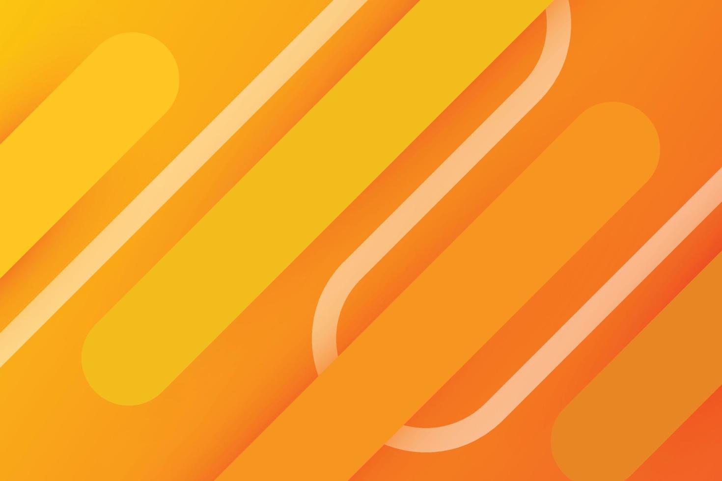 Vector orange gradient dynamic background.