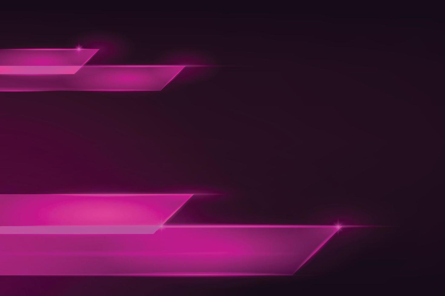 Fondo de concepto de tecnología de luz púrpura futurista abstracto vectorial. vector