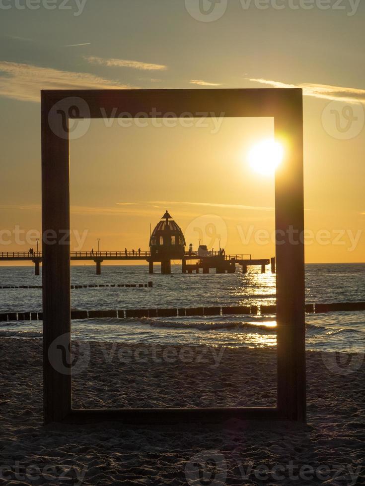 zingst at the baltic sea in germany photo