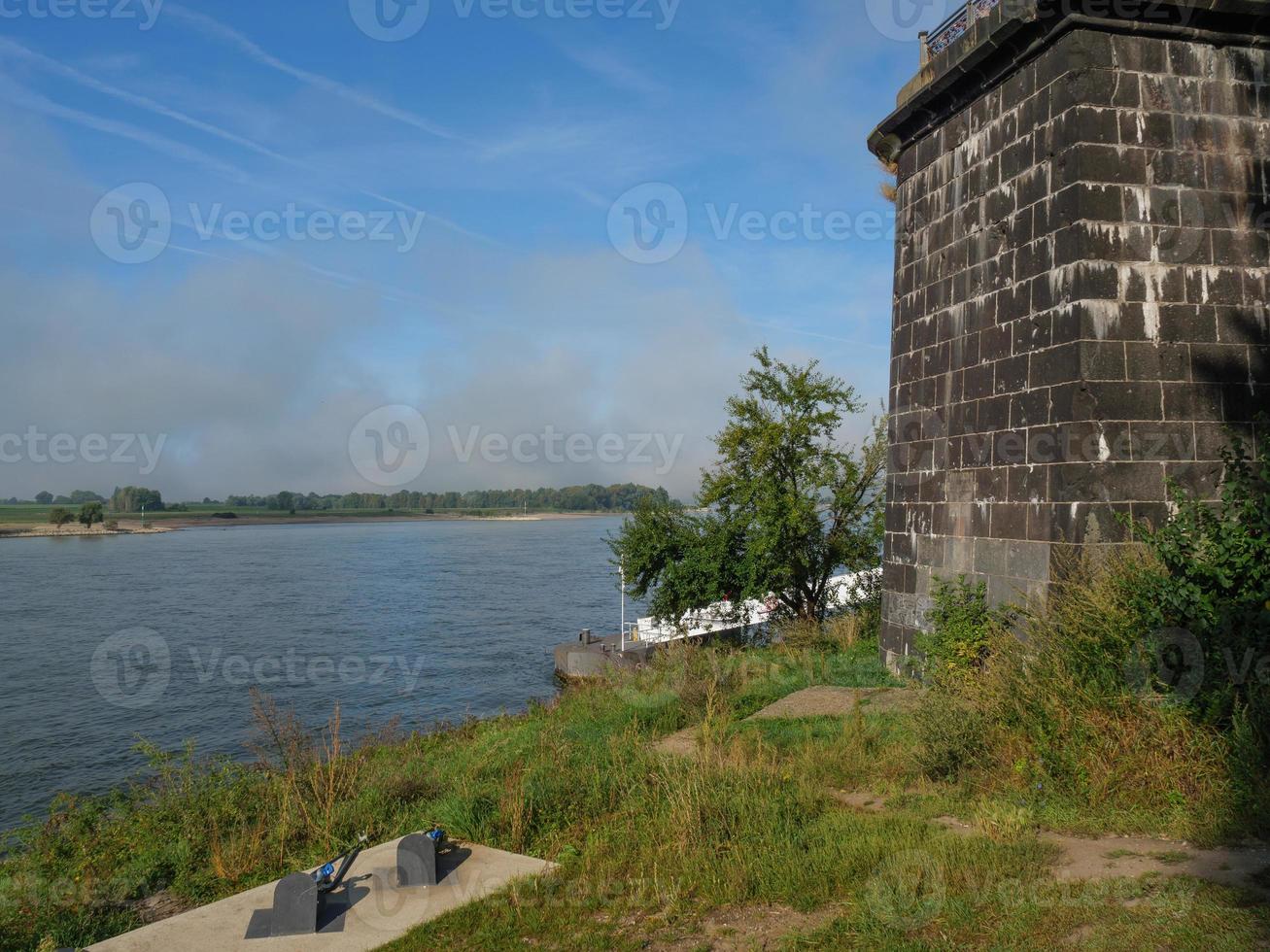the rhine river in germany photo