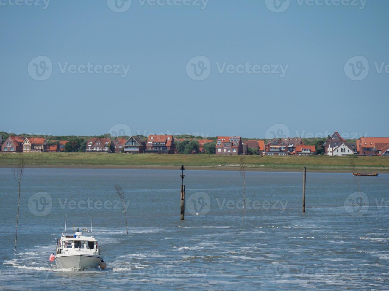 the island of Juist in the north sea photo