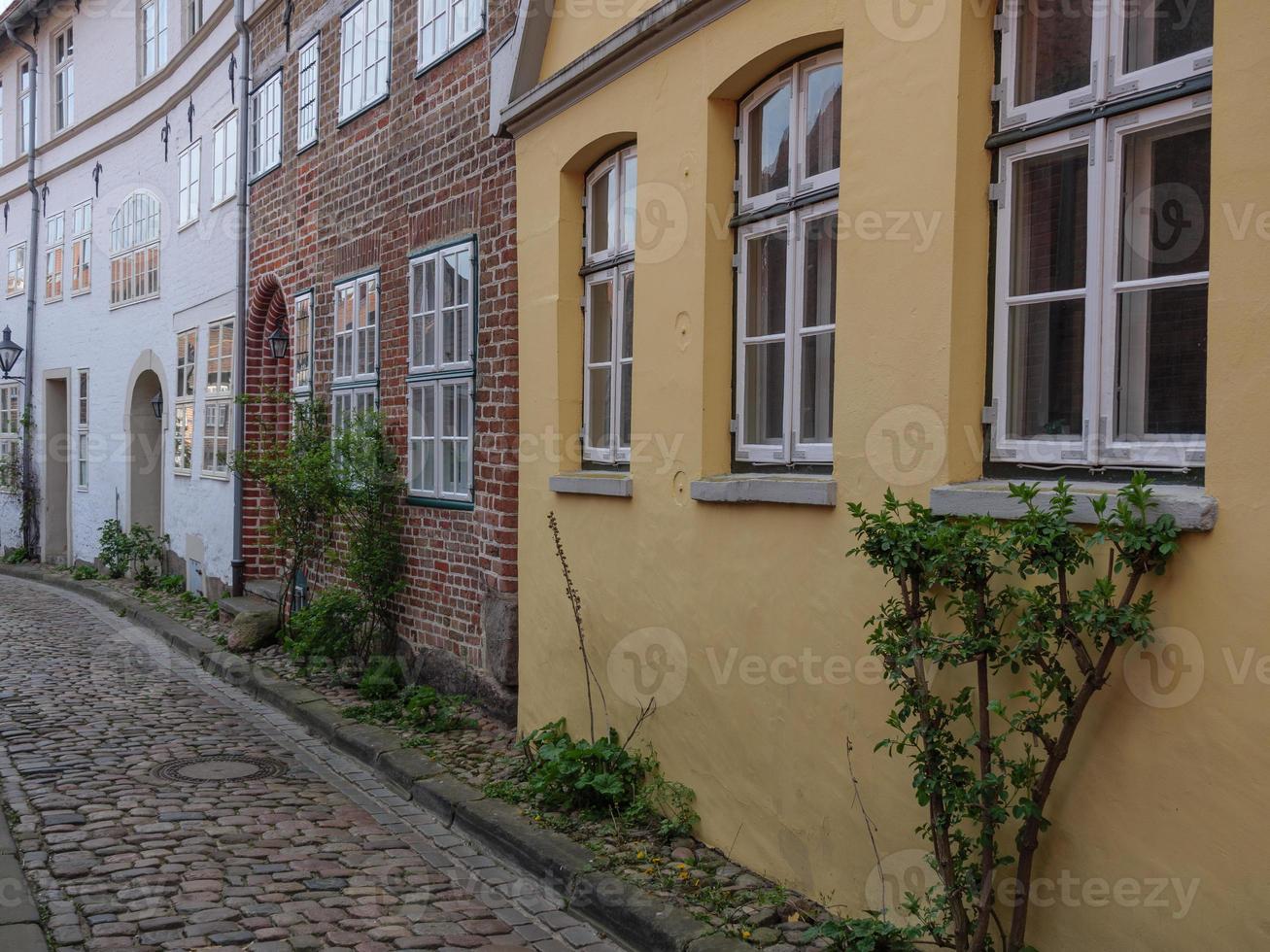 the old city of Lueneburg in northern Germany photo