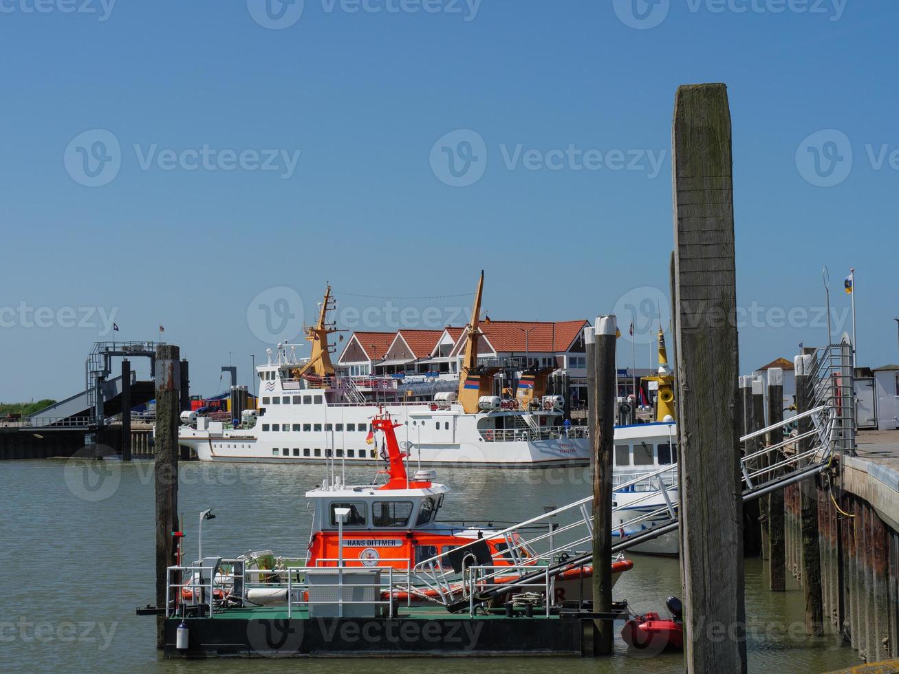 Juist island in germany photo