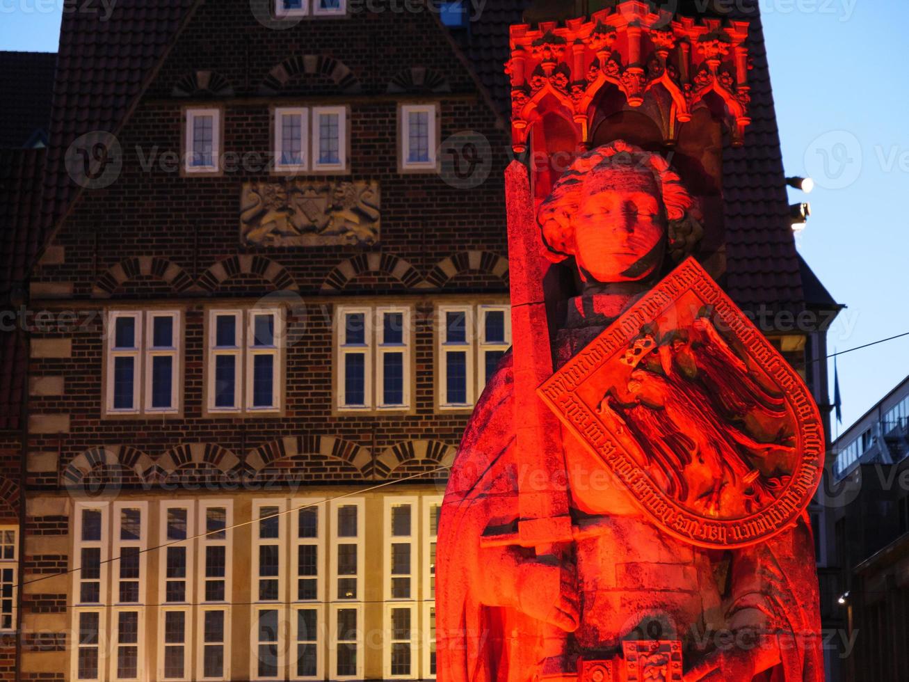 bremen at the weser river in germany photo