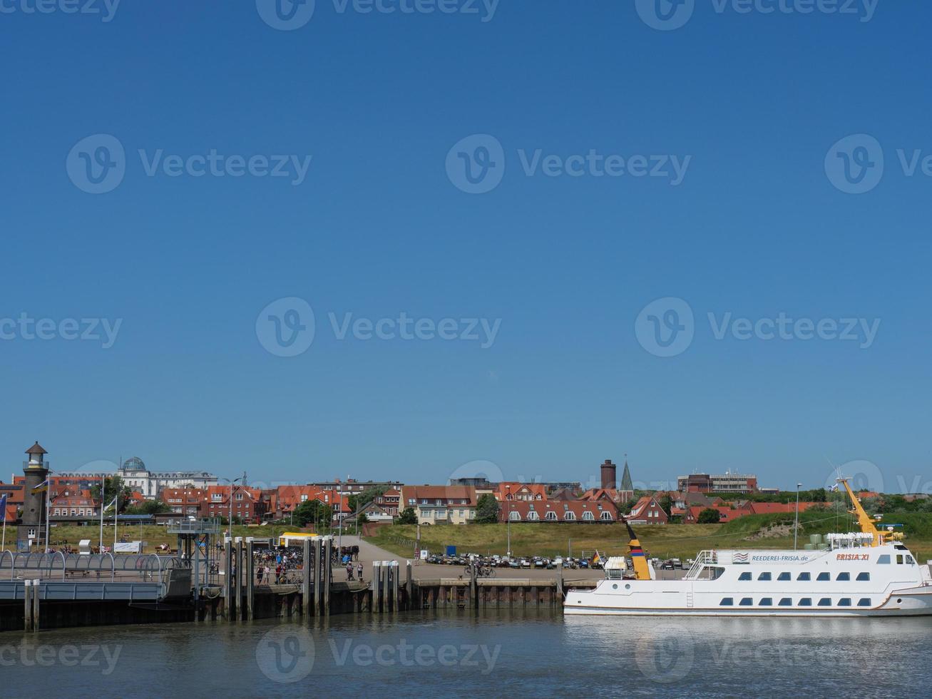 the island of Juist in the north sea photo