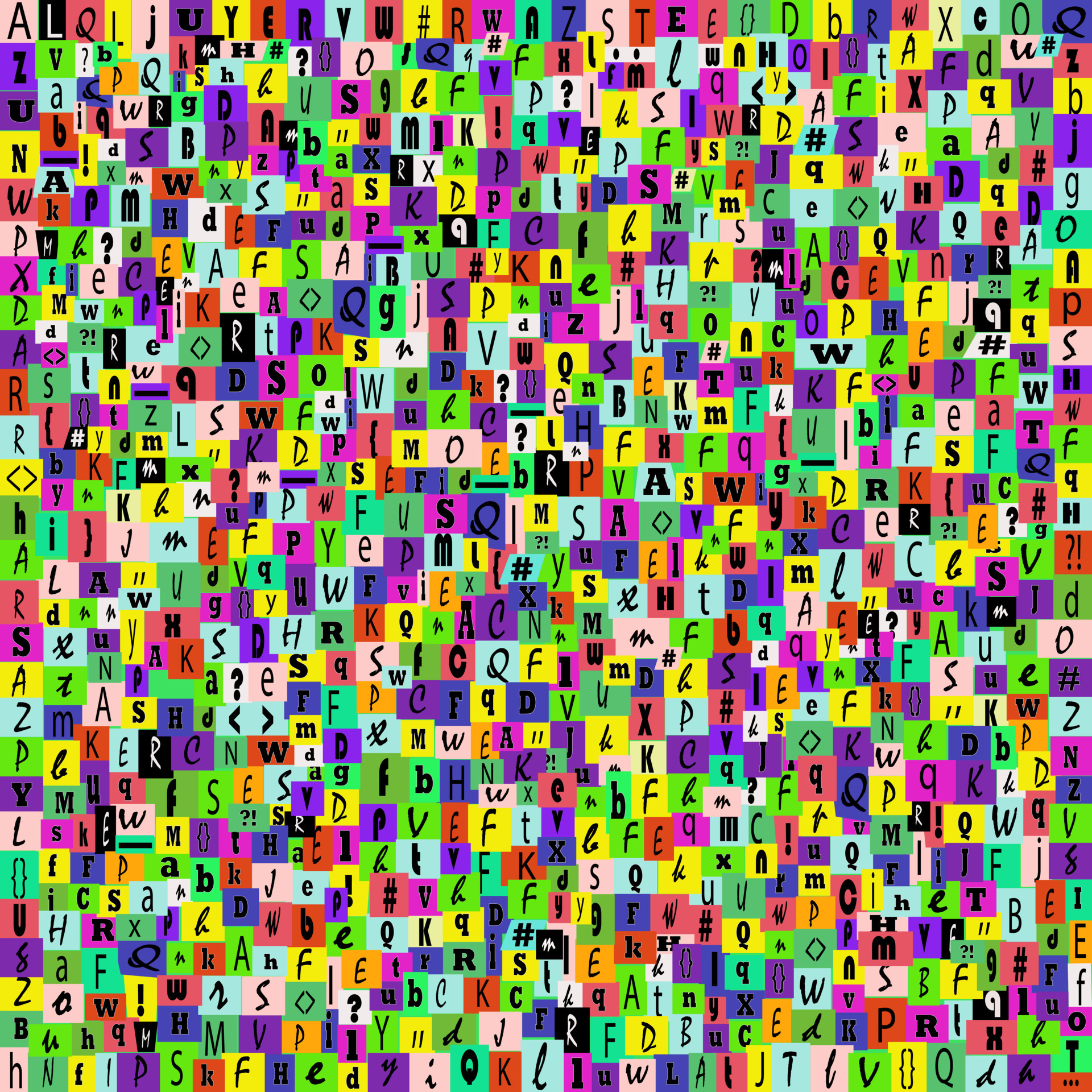 Colorful background with letters. 7756376 Vector Art at Vecteezy