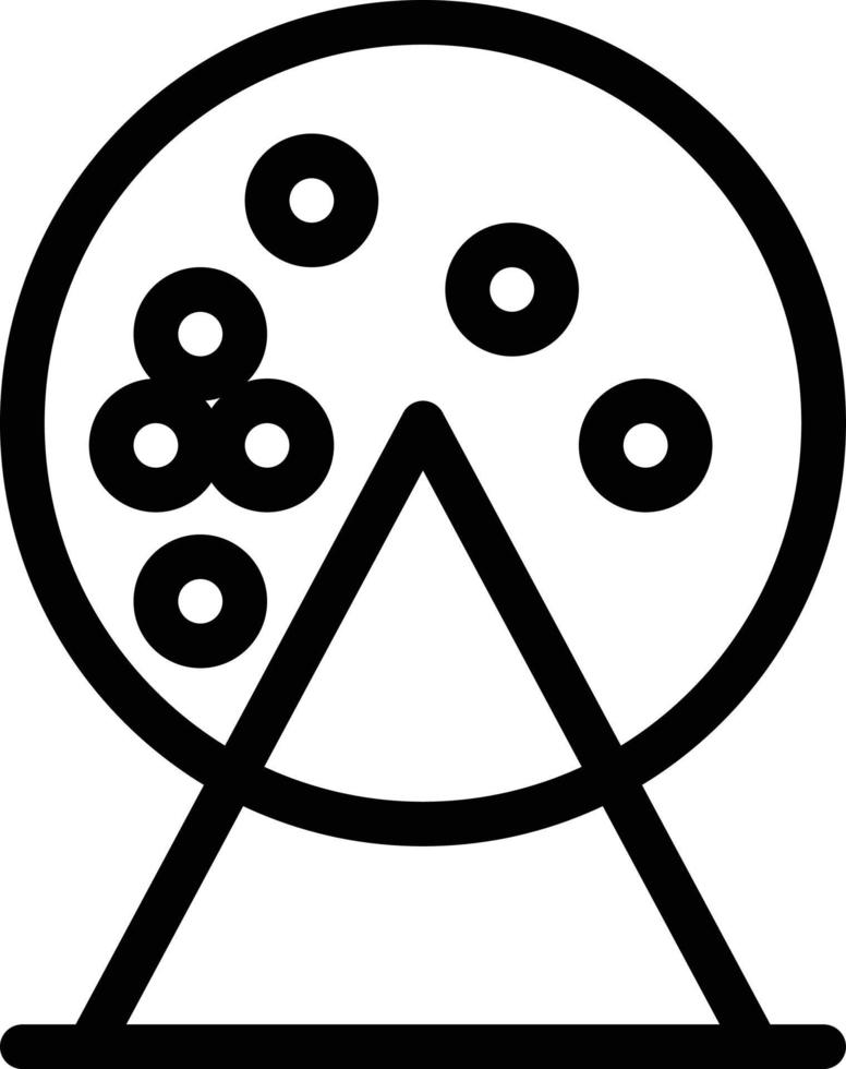 Bingo vector illustration on a background.Premium quality symbols.vector icons for concept and graphic design.