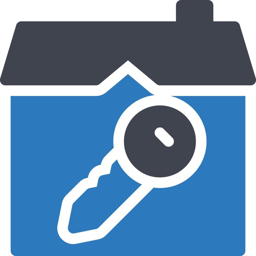 House Key vector illustration on a background.Premium quality symbols.vector icons for concept and graphic design.