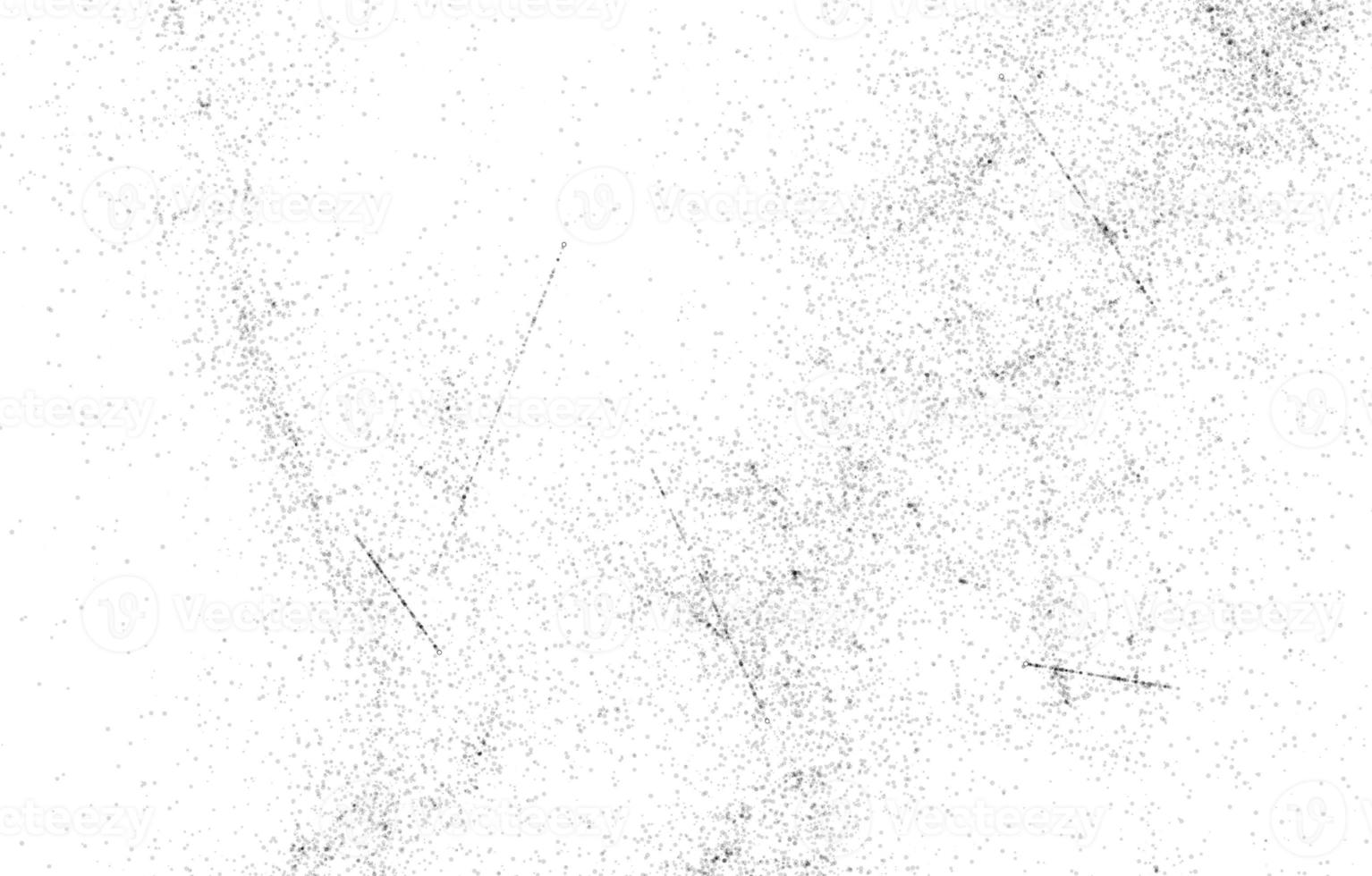 Grunge Black And White Urban. Dark Messy Dust Overlay Distress Background. Easy To Create Abstract Dotted, Scratched, Vintage Effect With Noise And Grain photo