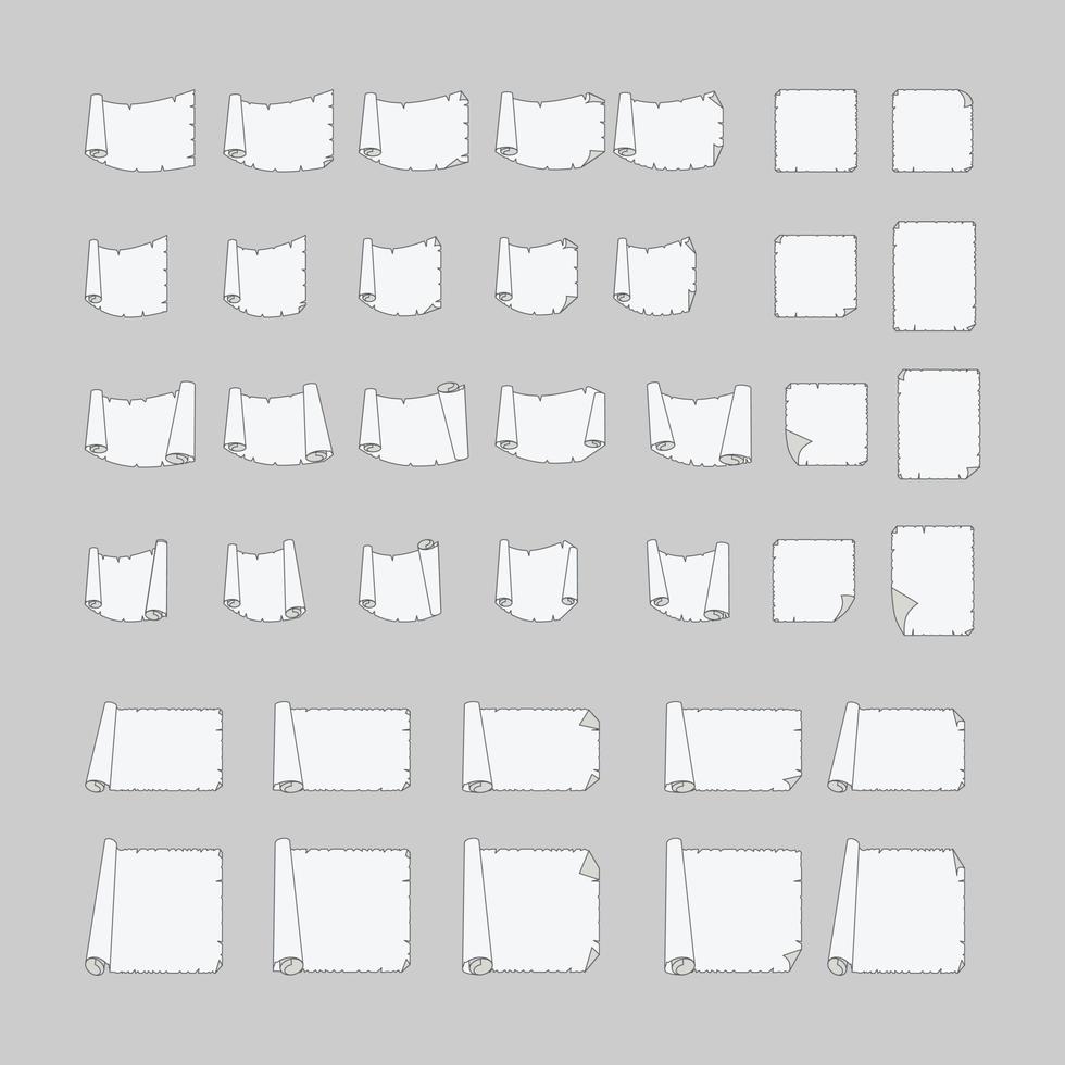 Illustration Old Parchment Paper Texture Classic vector