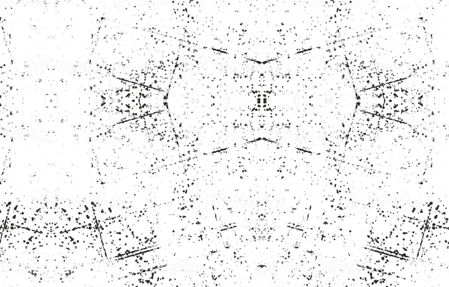Grunge Black And White Urban. Dark Messy Dust Overlay Distress Background. Easy To Create Abstract Dotted, Scratched, Vintage Effect With Noise And Grain photo