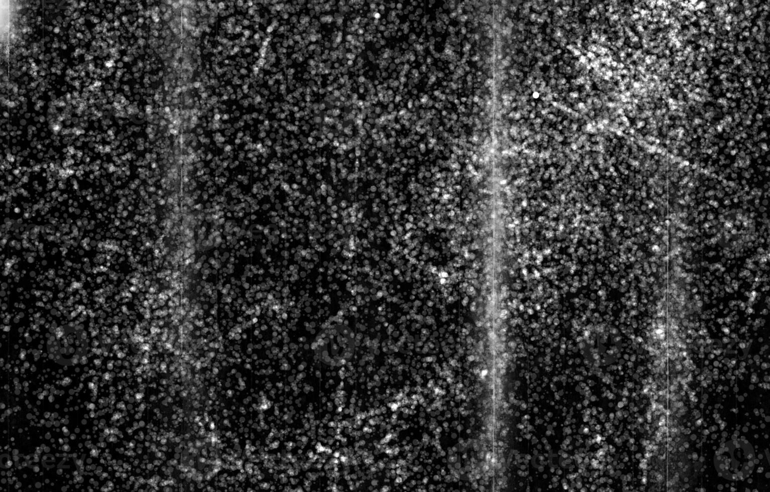 Dark Messy Dust Overlay Distress Background. Easy To Create Abstract Dotted, Scratched, Vintage Effect With Noise And Grain photo
