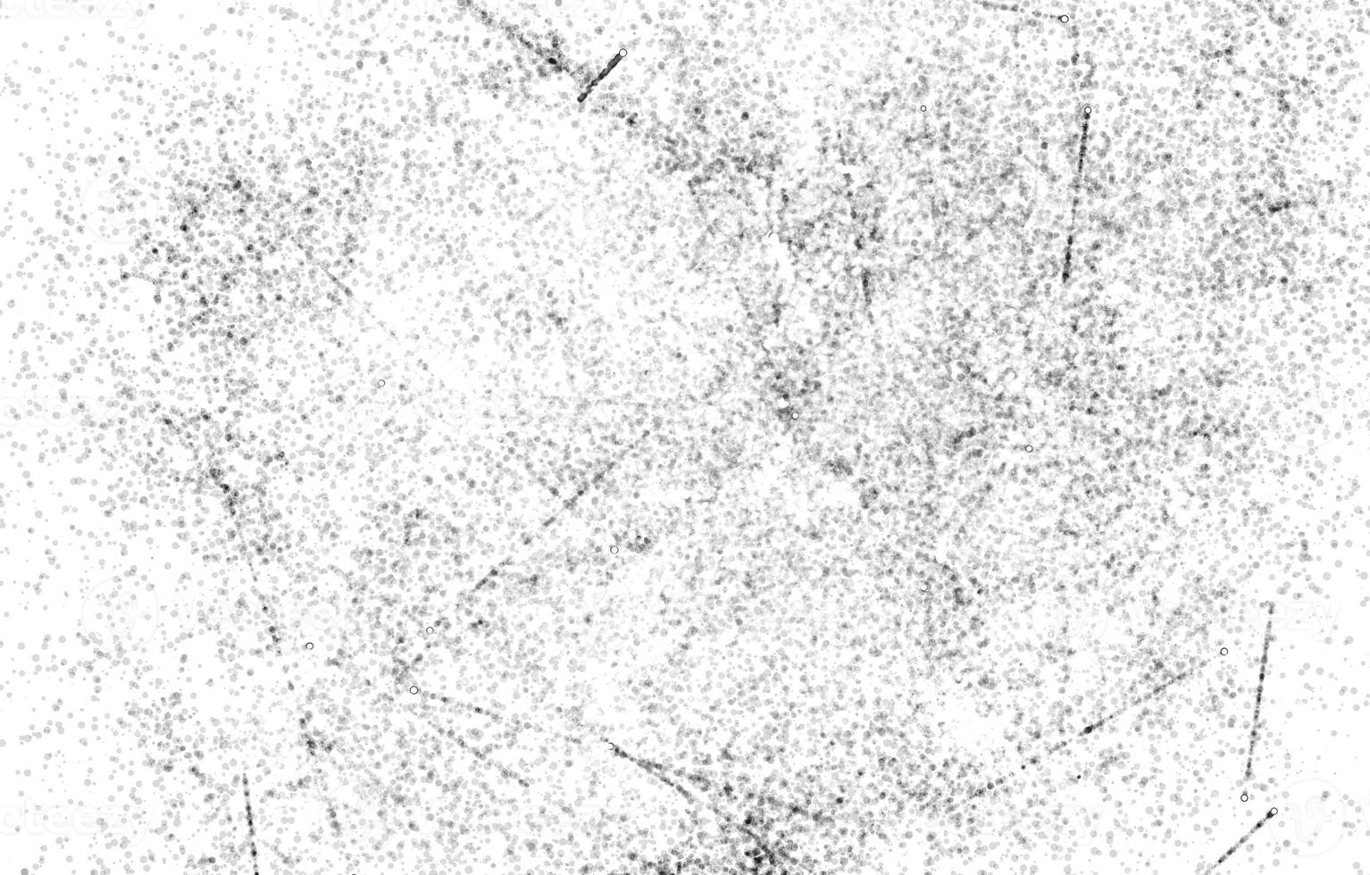 Dark Messy Dust Overlay Distress Background. Easy To Create Abstract Dotted, Scratched, Vintage Effect With Noise And Grain photo