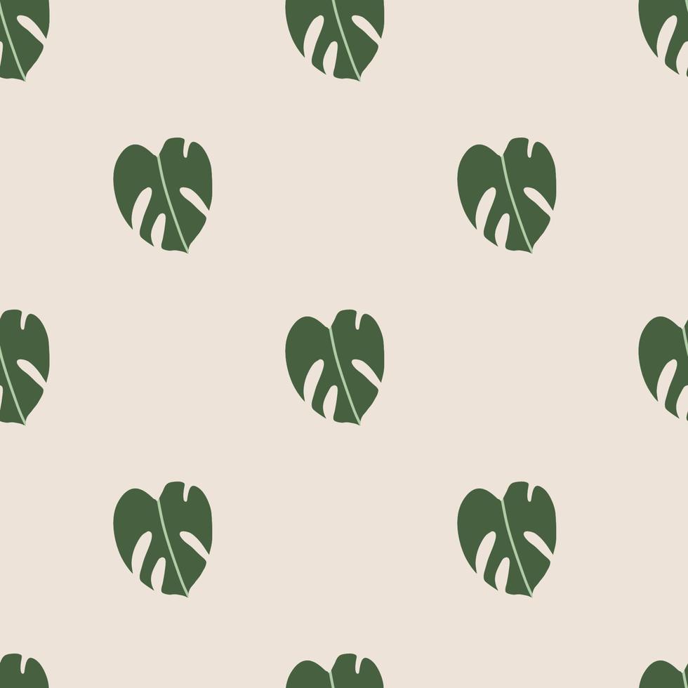 Vector flat hand drawn seamless pattern