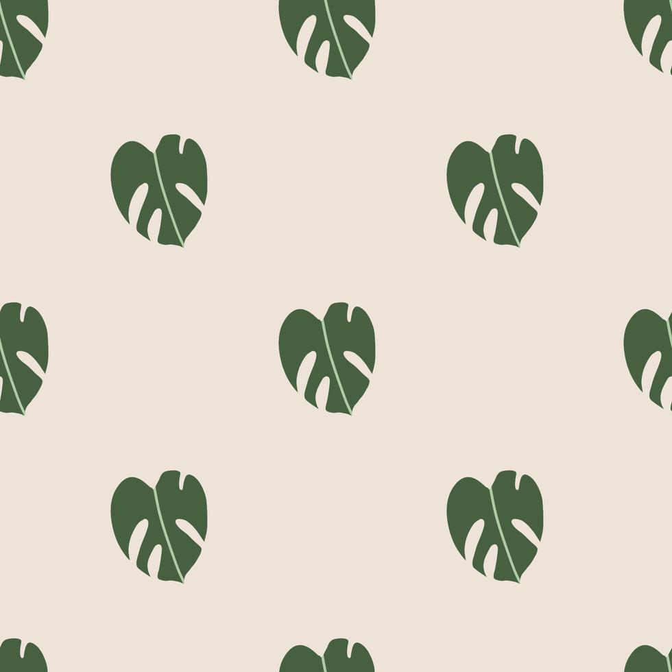 Vector flat hand drawn seamless pattern