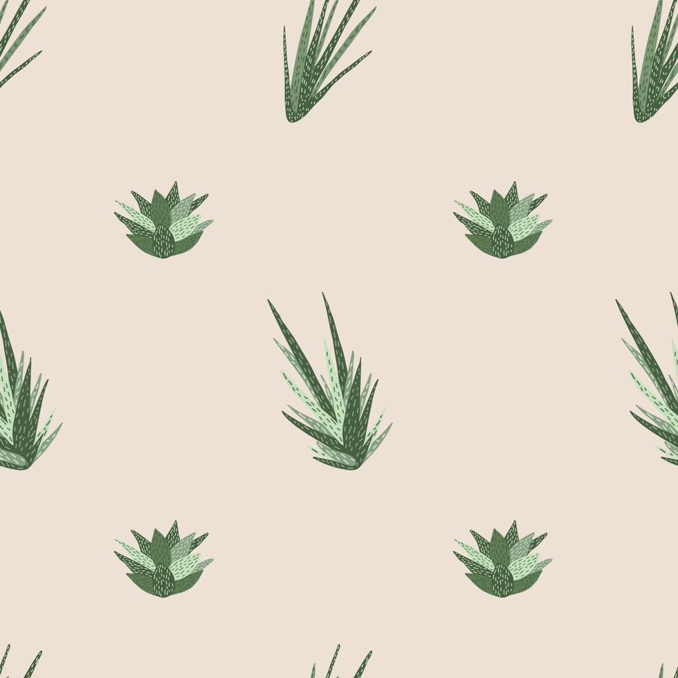 Vector flat hand drawn seamless pattern
