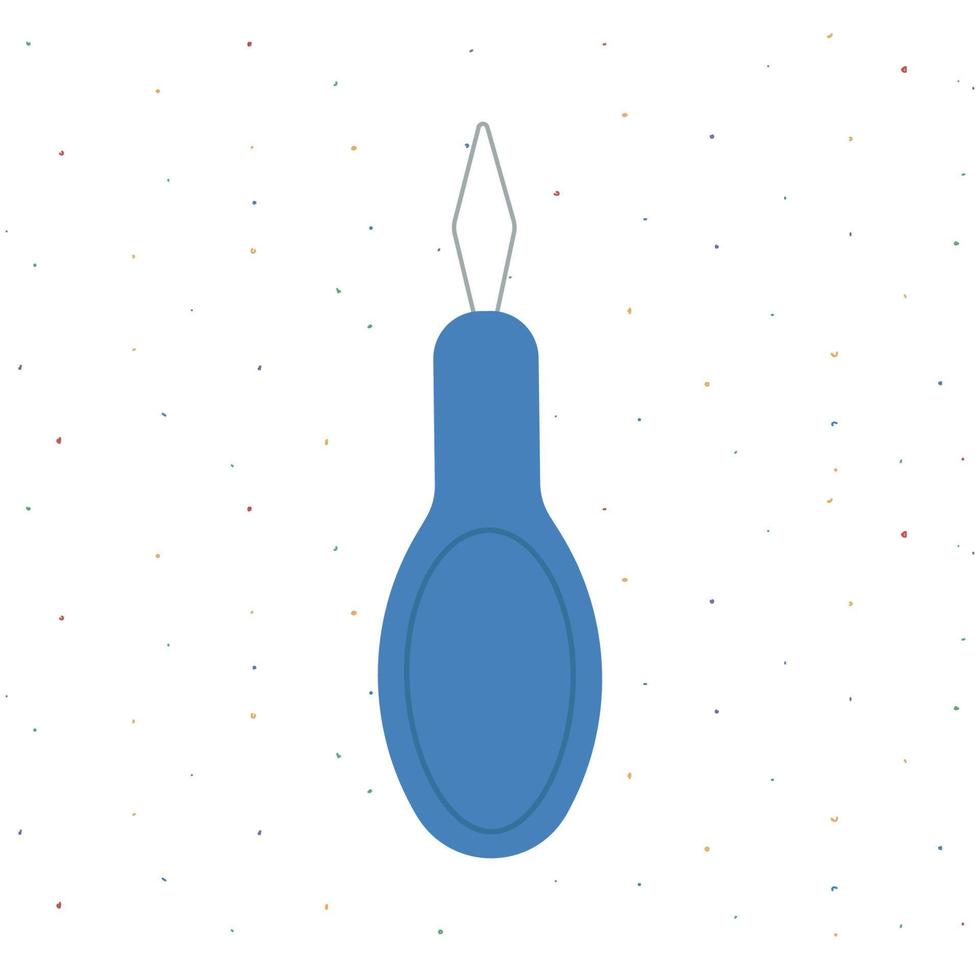 Vector hand drawn flat colorful illustration
