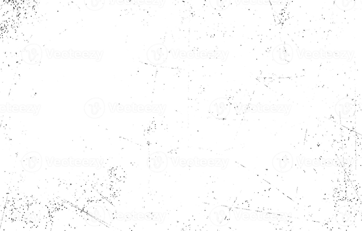 Grunge black and white pattern. Monochrome particles abstract texture. Background of cracks, scuffs, chips, stains, ink spots, lines. Dark design background surface. photo