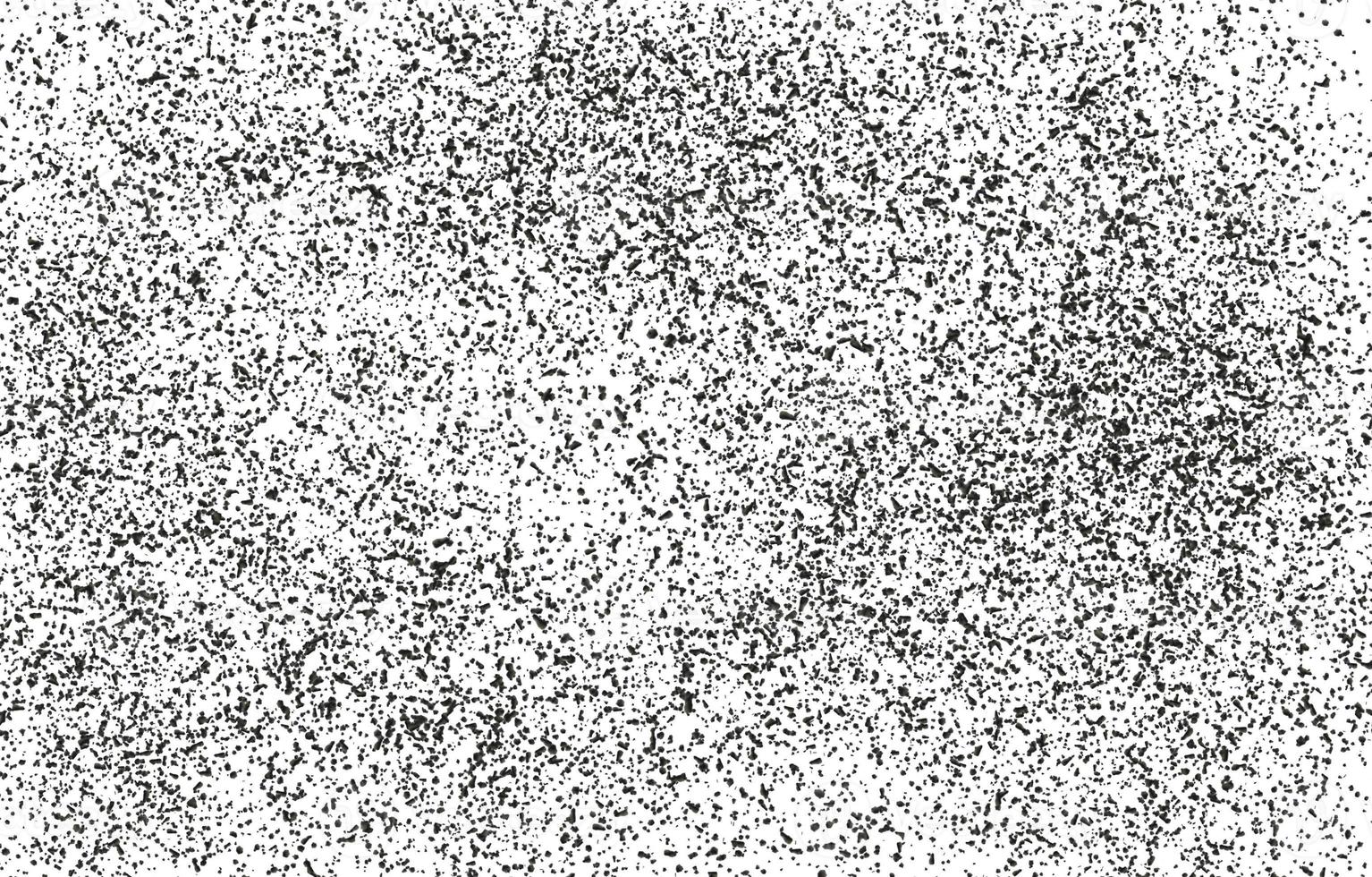 Dark Messy Dust Overlay Distress Background. Easy To Create Abstract Dotted, Scratched, Vintage Effect With Noise And Grain photo