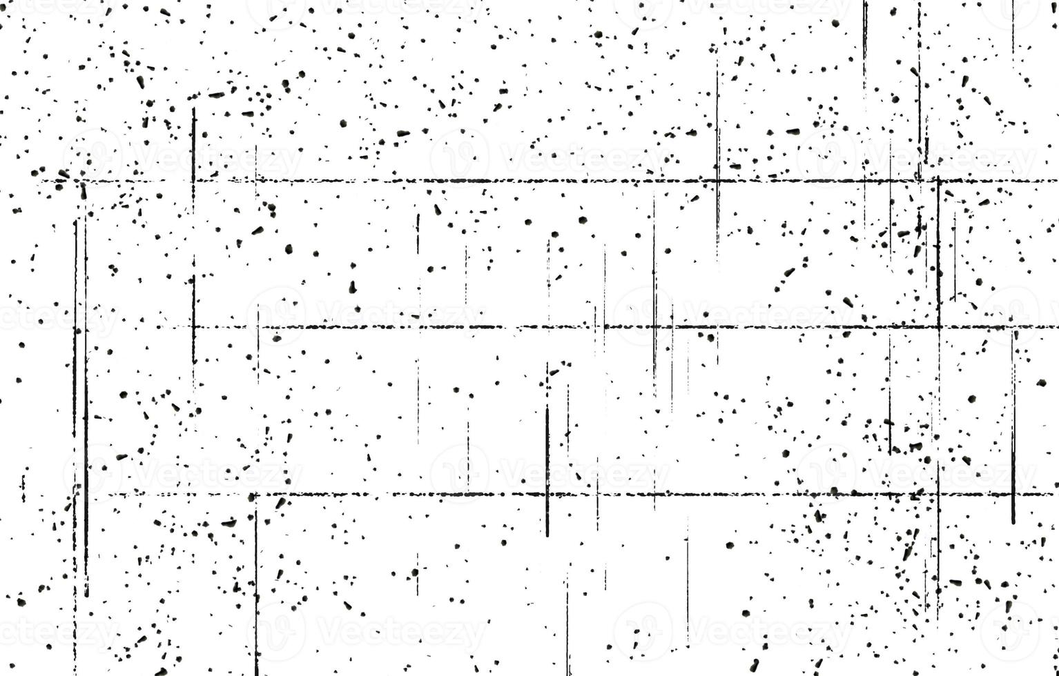 Grunge black and white pattern. Monochrome particles abstract texture. Background of cracks, scuffs, chips, stains, ink spots, lines. Dark design background surface. photo