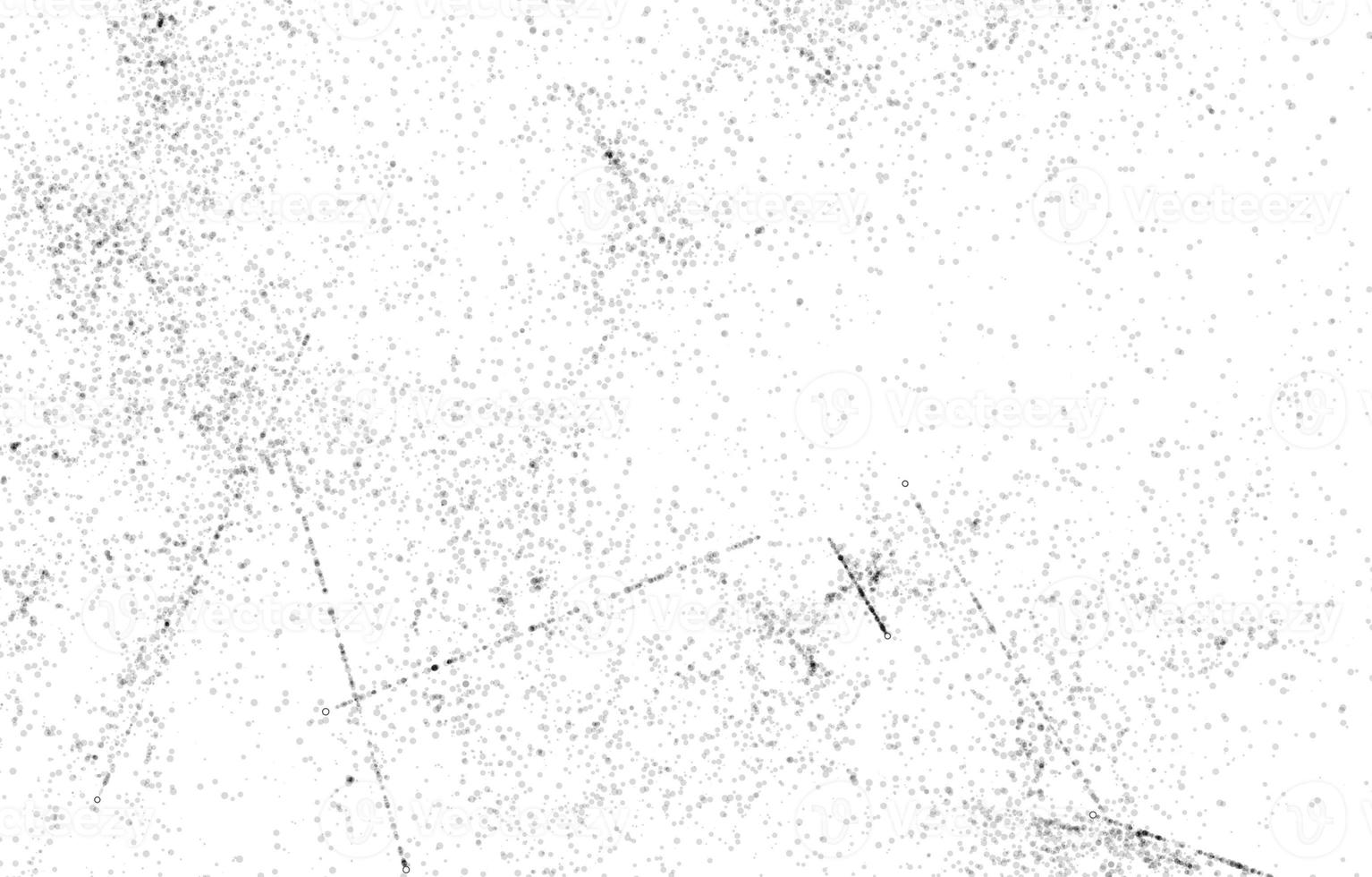 Grunge Black And White Urban. Dark Messy Dust Overlay Distress Background. Easy To Create Abstract Dotted, Scratched, Vintage Effect With Noise And Grain photo
