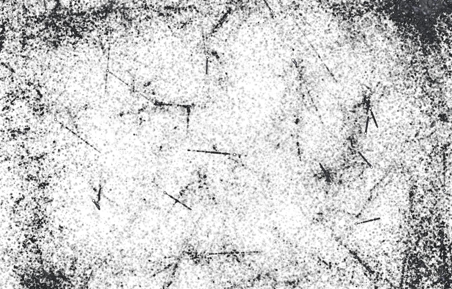 Grunge Black And White Urban. Dark Messy Dust Overlay Distress Background. Easy To Create Abstract Dotted, Scratched, Vintage Effect With Noise And Grain photo