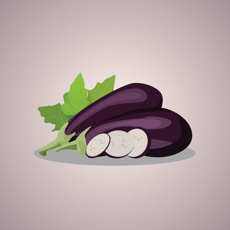 Brinjal vector illustration