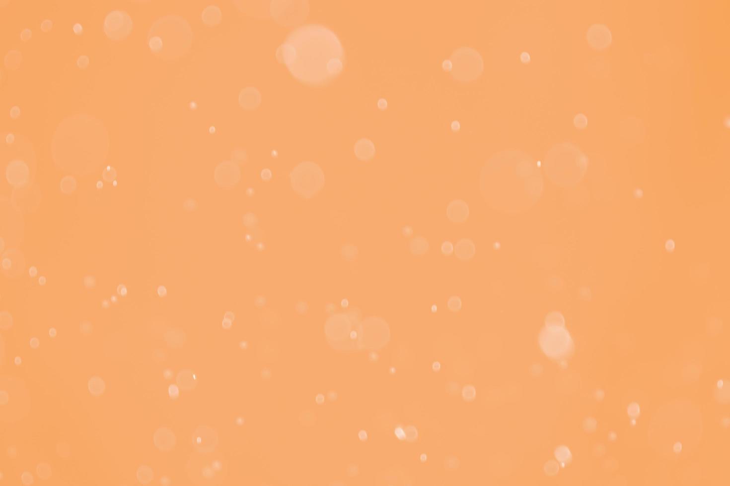abstract orang bokeh with colorful pattern for background. photo