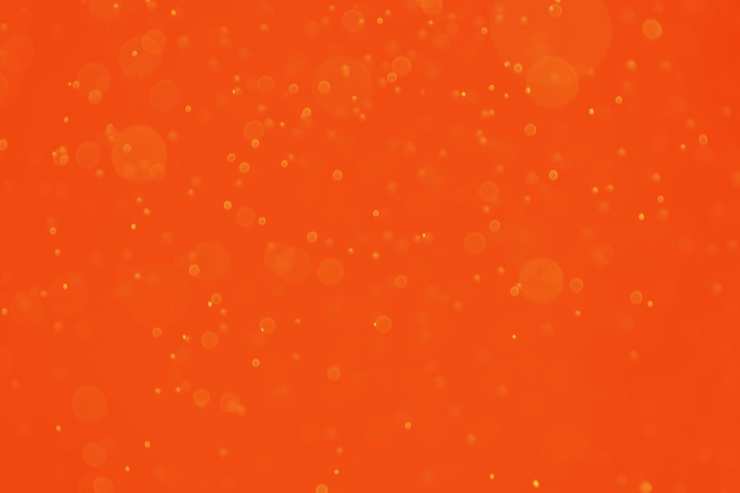 abstract orang bokeh with colorful pattern for background. photo