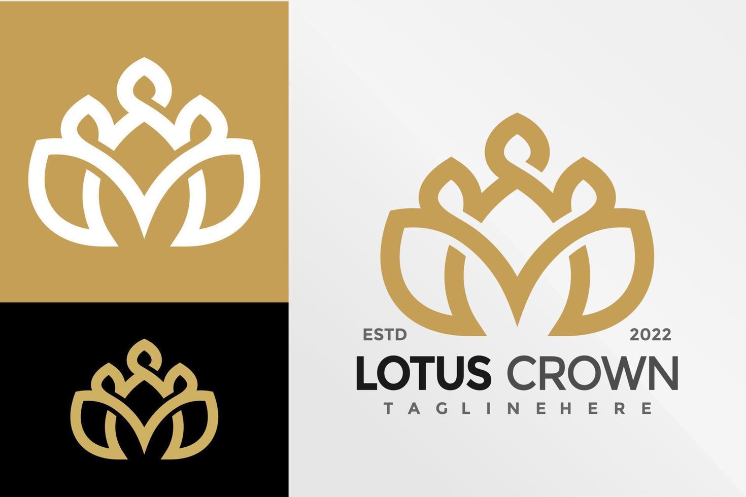 plantilla de ilustración de vector de diseño de logotipo de hoja de loto de letra m