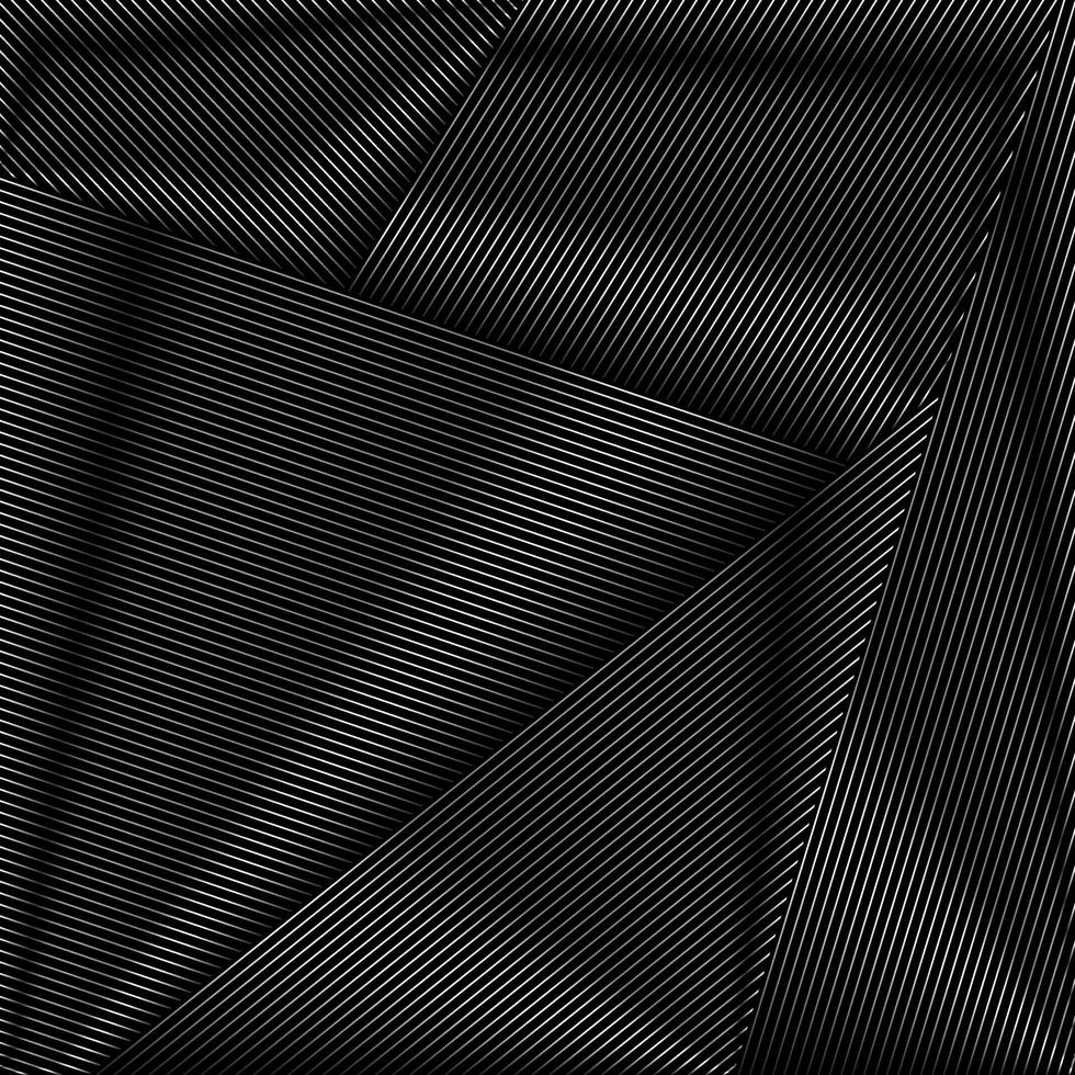fondo negro abstracto con líneas de rayas diagonales. textura rayada - ilustración vectorial vector