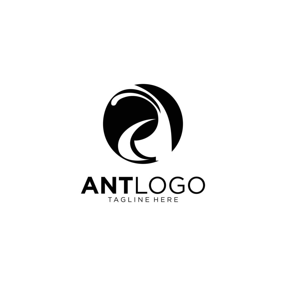 Ant Vector Design Logo Illustration