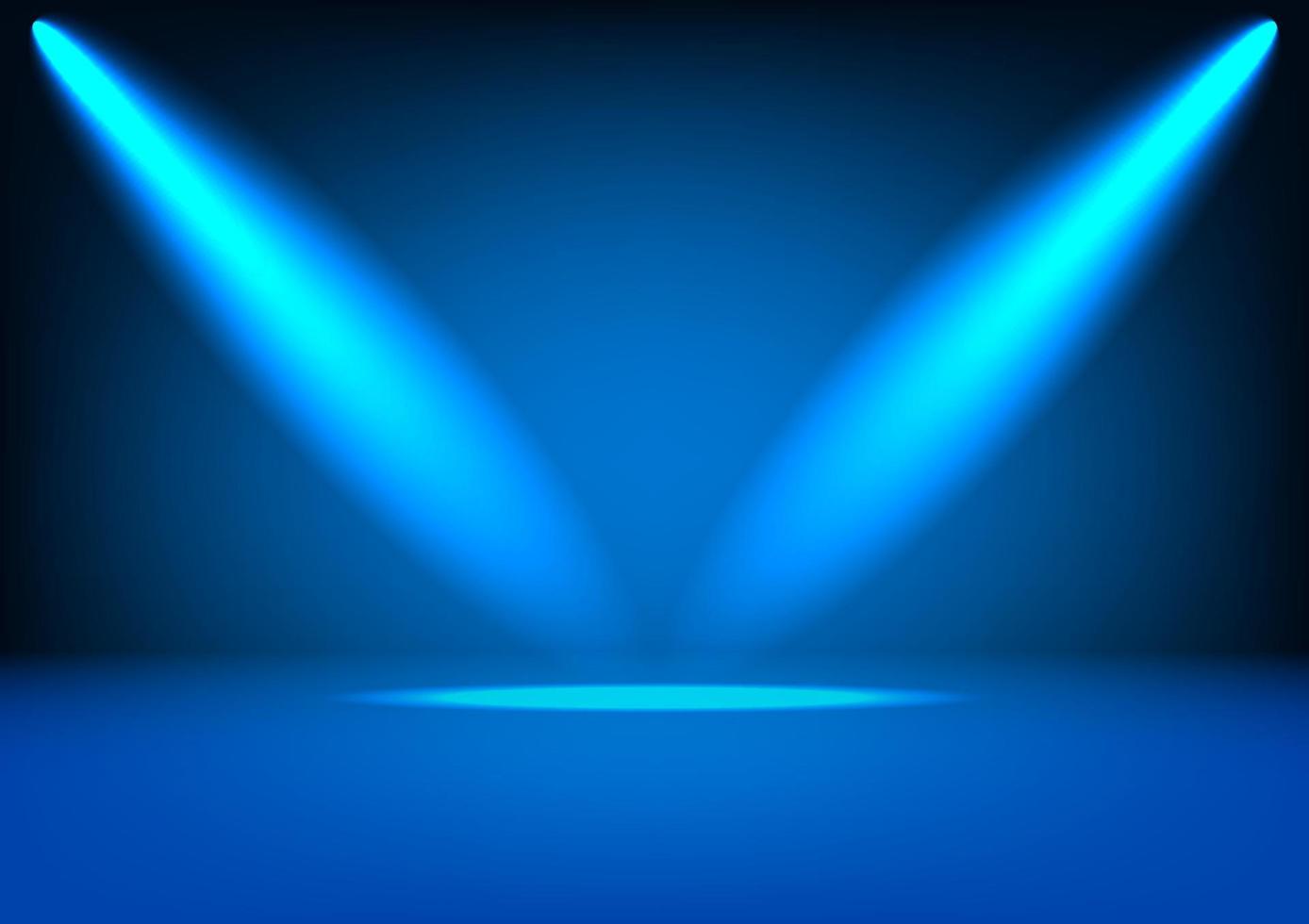 abstract background blue light with black background vector illustration