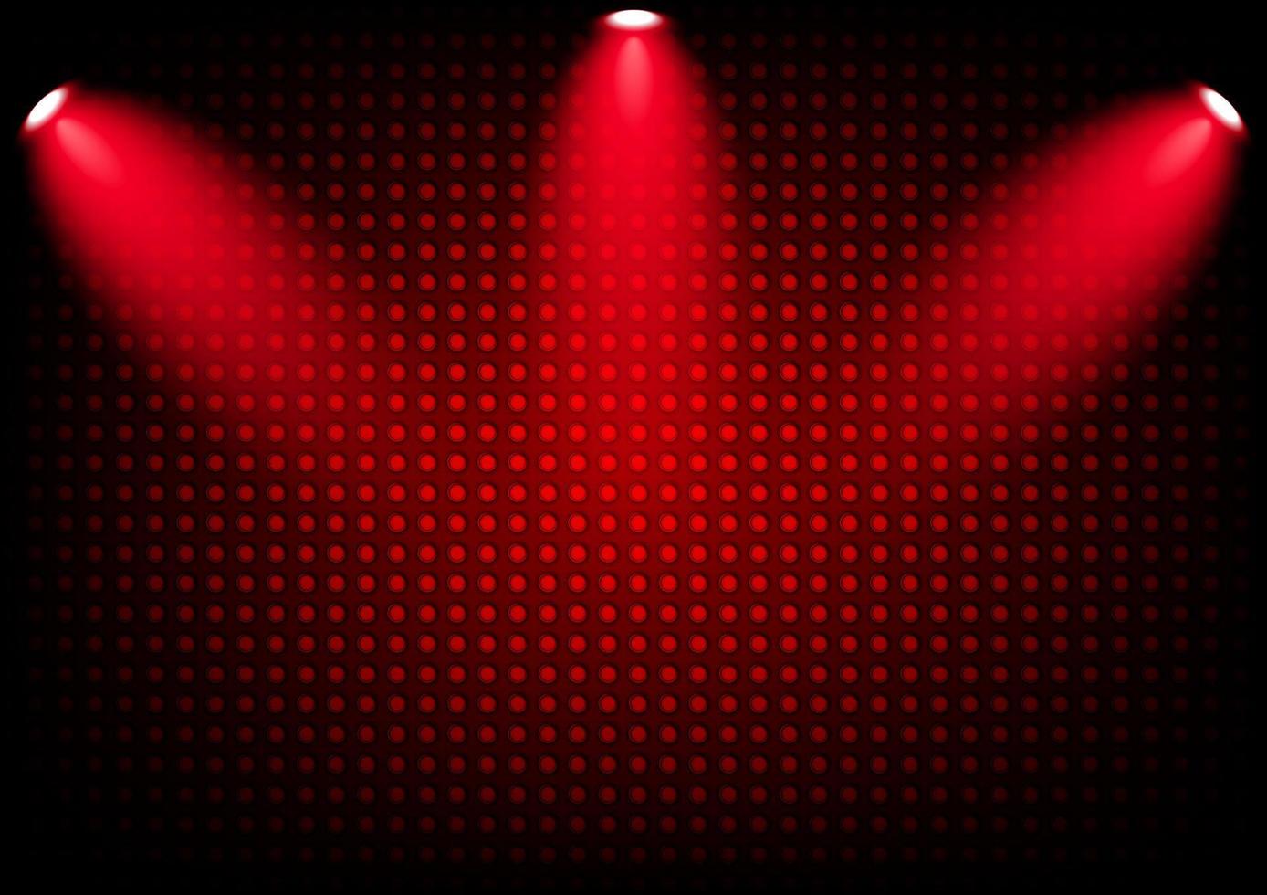 graphics design Spot light with red color background vector