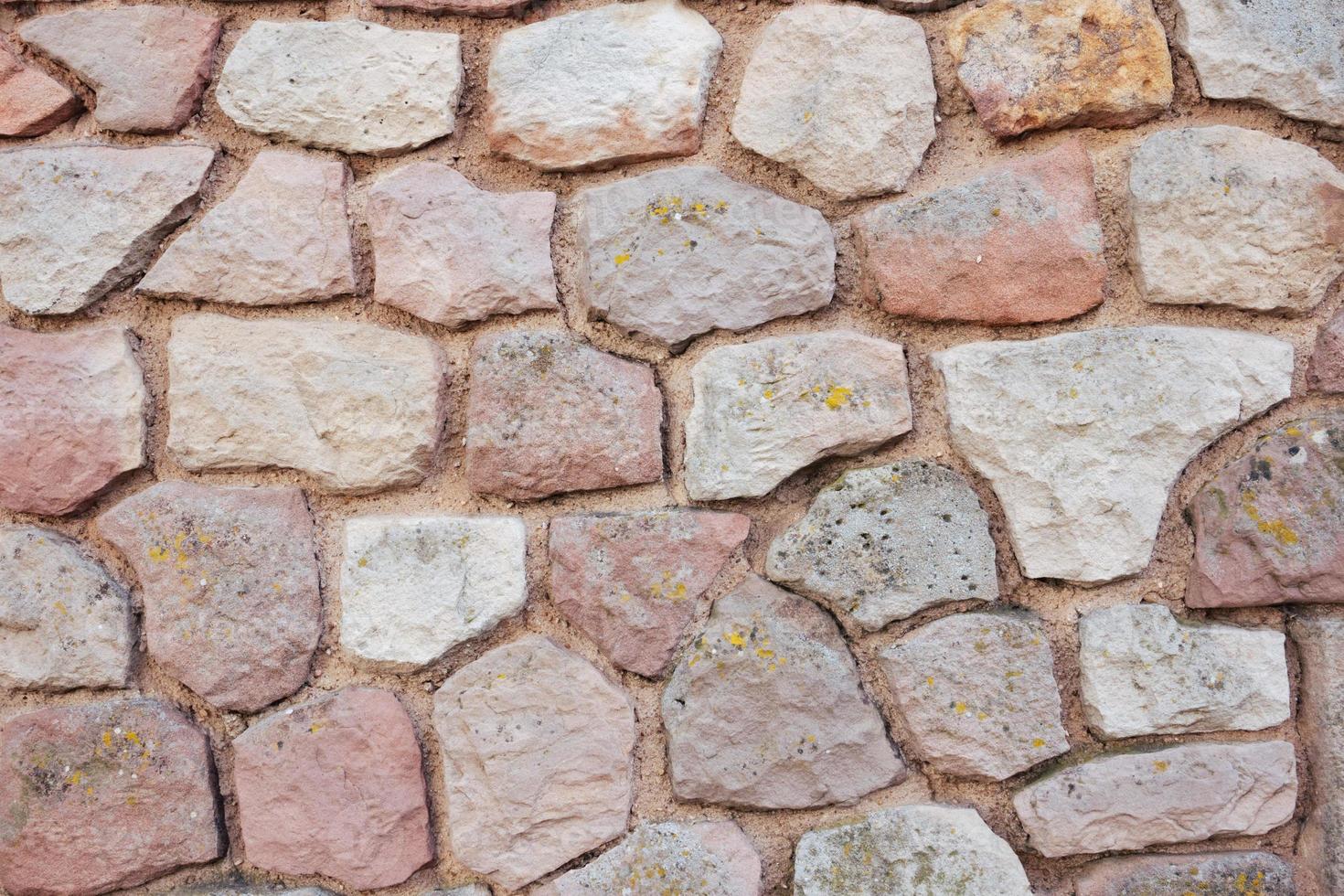 Cobble stone pavement photo