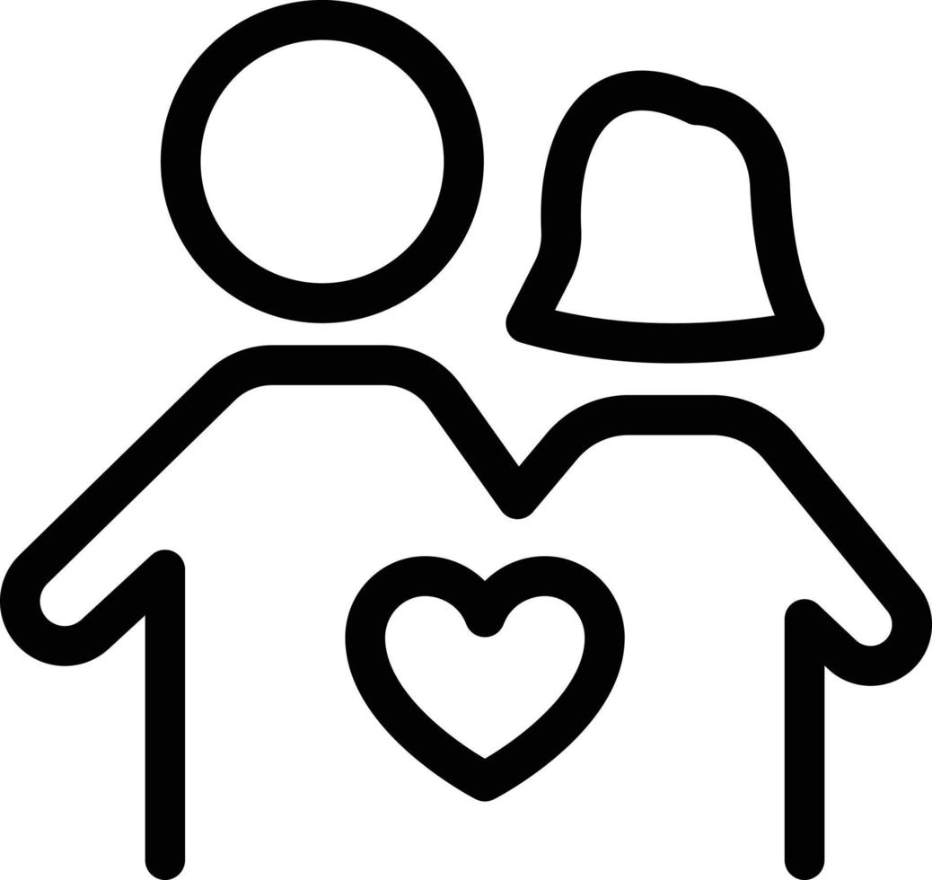 Couple love vector illustration on a background.Premium quality symbols.vector icons for concept and graphic design.