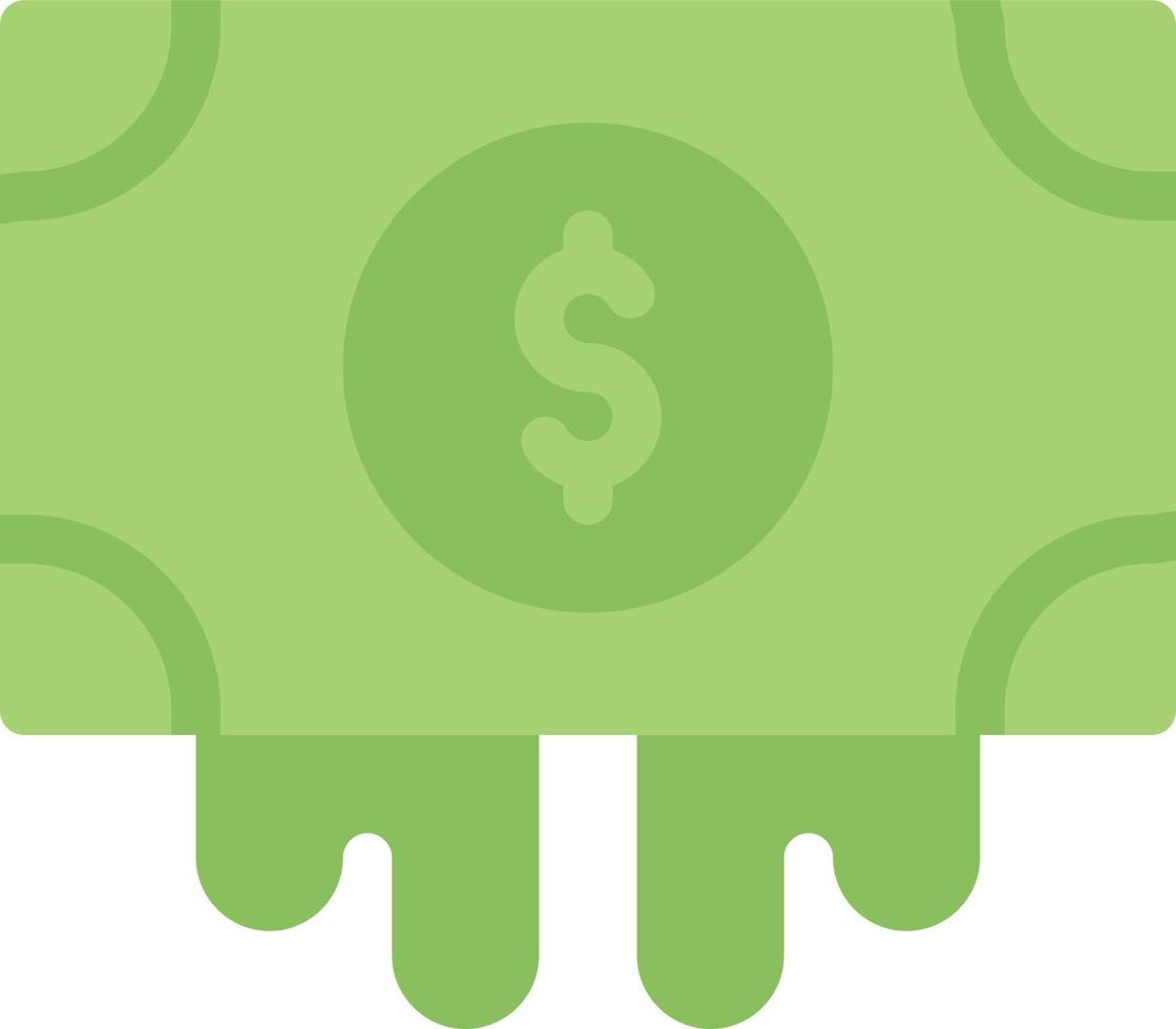 ilustración de vector de dinero en un fondo. símbolos de calidad premium. iconos vectoriales para concepto y diseño gráfico.