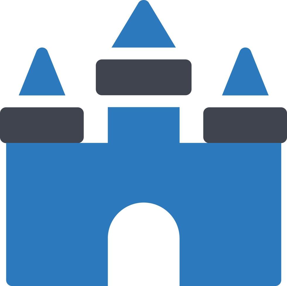 Castle vector illustration on a background.Premium quality symbols.vector icons for concept and graphic design.