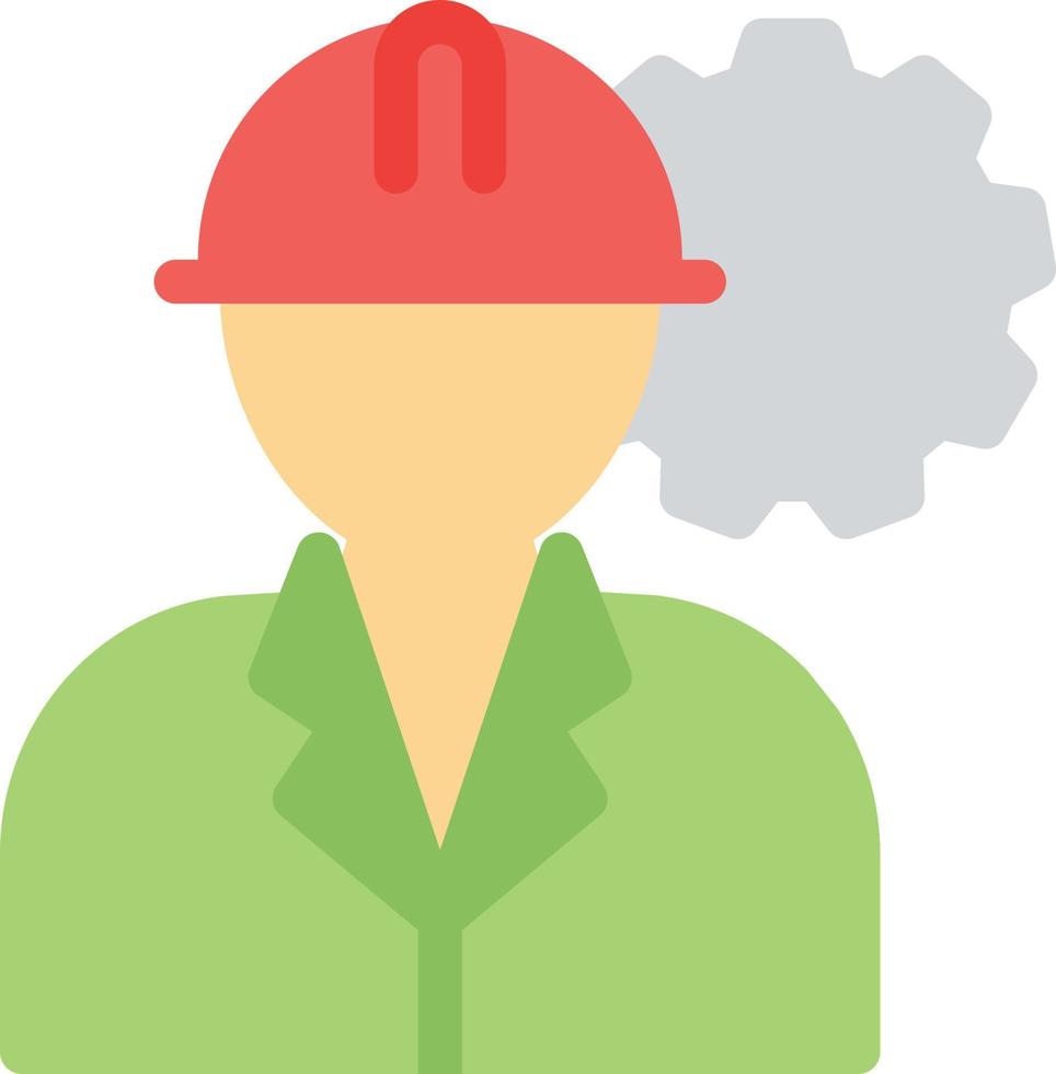 Engineer vector illustration on a background.Premium quality symbols.vector icons for concept and graphic design.