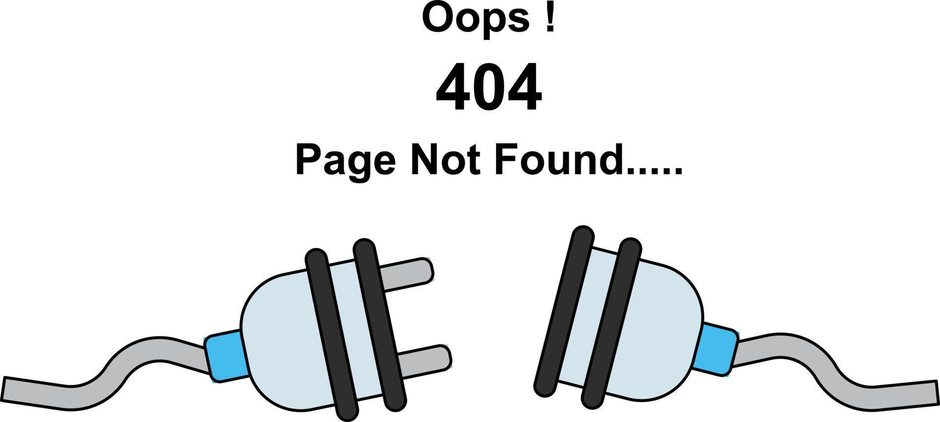 oops the page is not found. vector