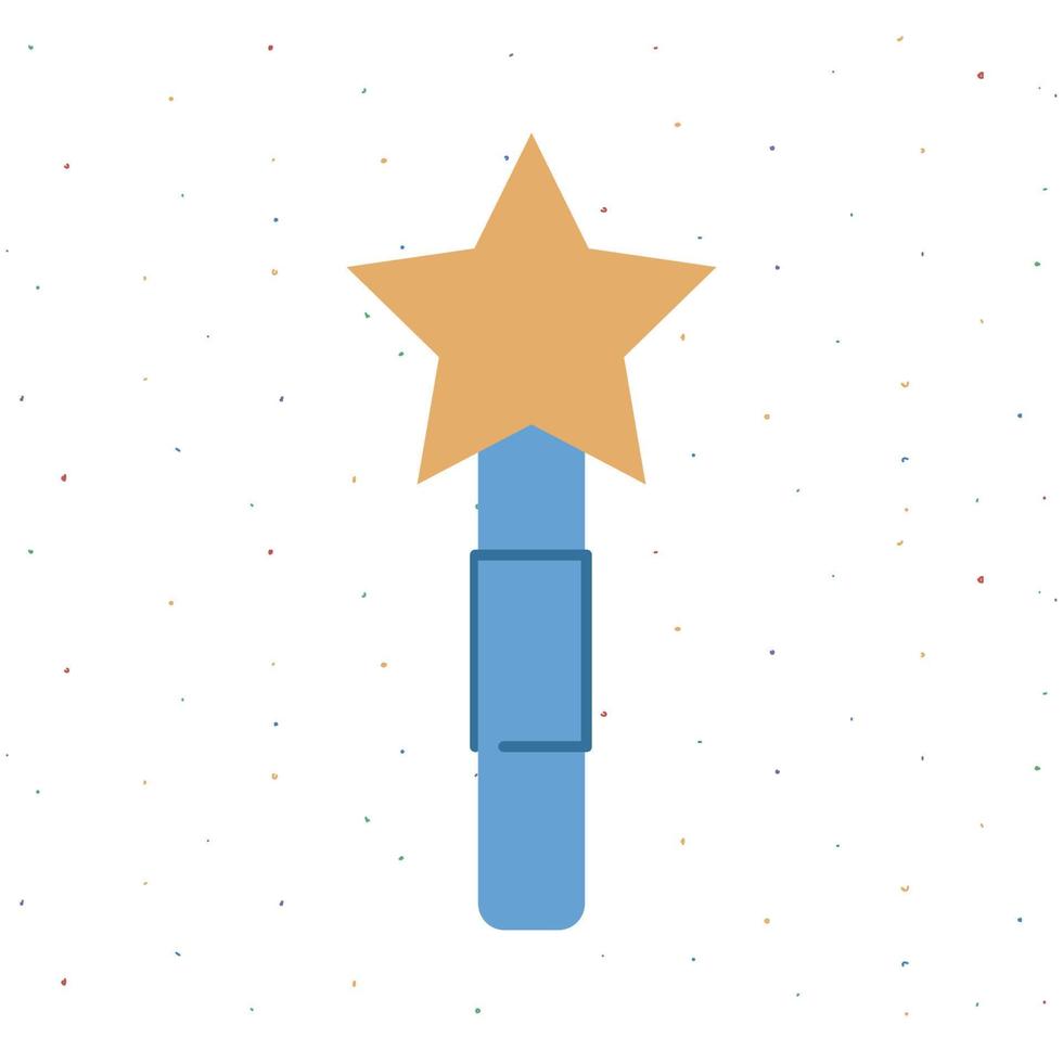 Vector hand drawn flat colorful illustration