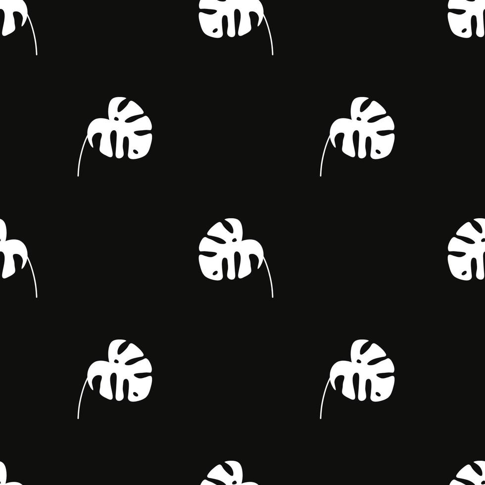 Vector flat hand drawn seamless pattern