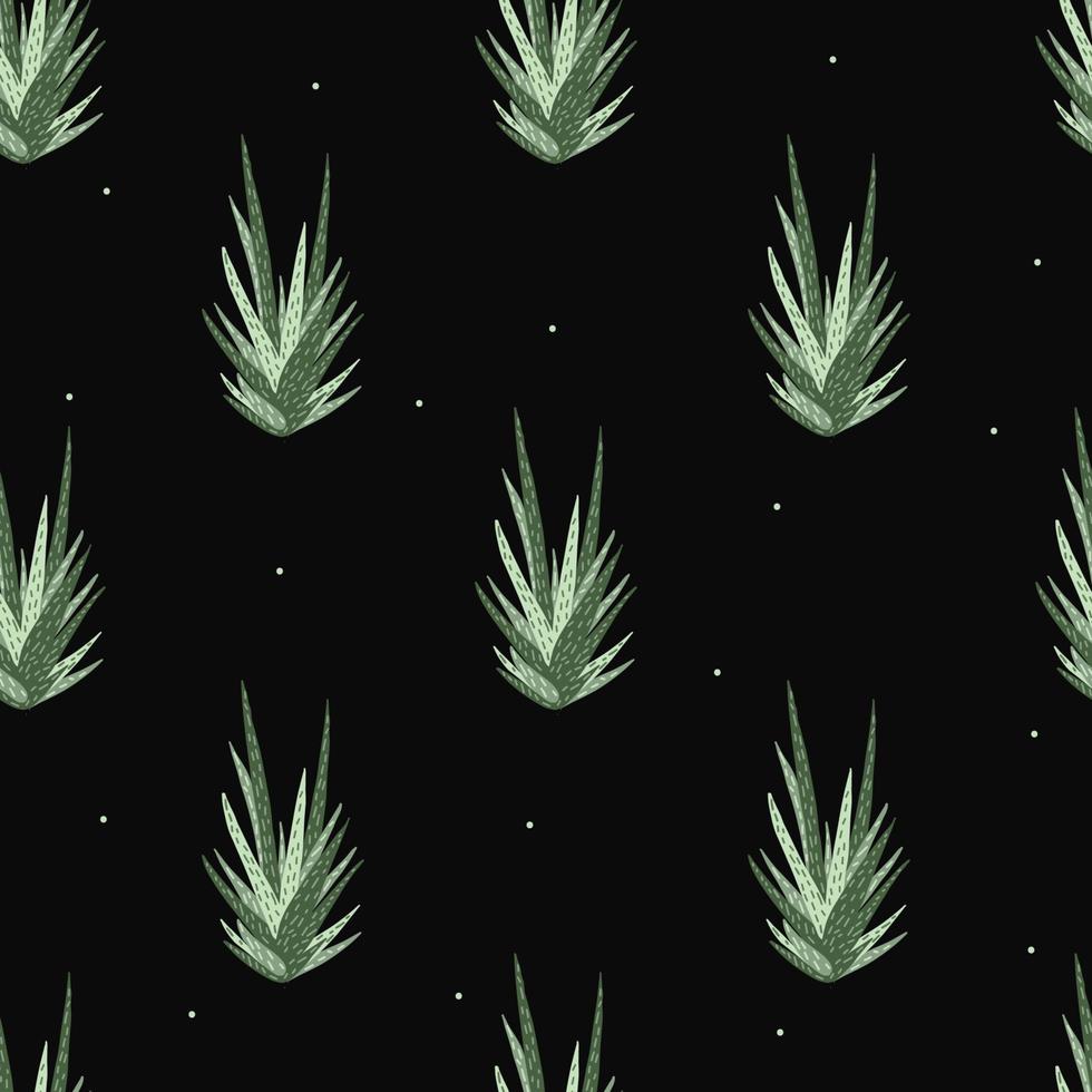 Vector flat hand drawn seamless pattern