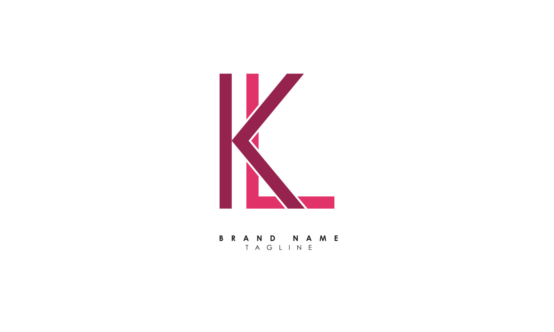 Alfabeto Letras Iniciales Monograma Logo Kl Lk K Y L 7766395 Vector En Vecteezy