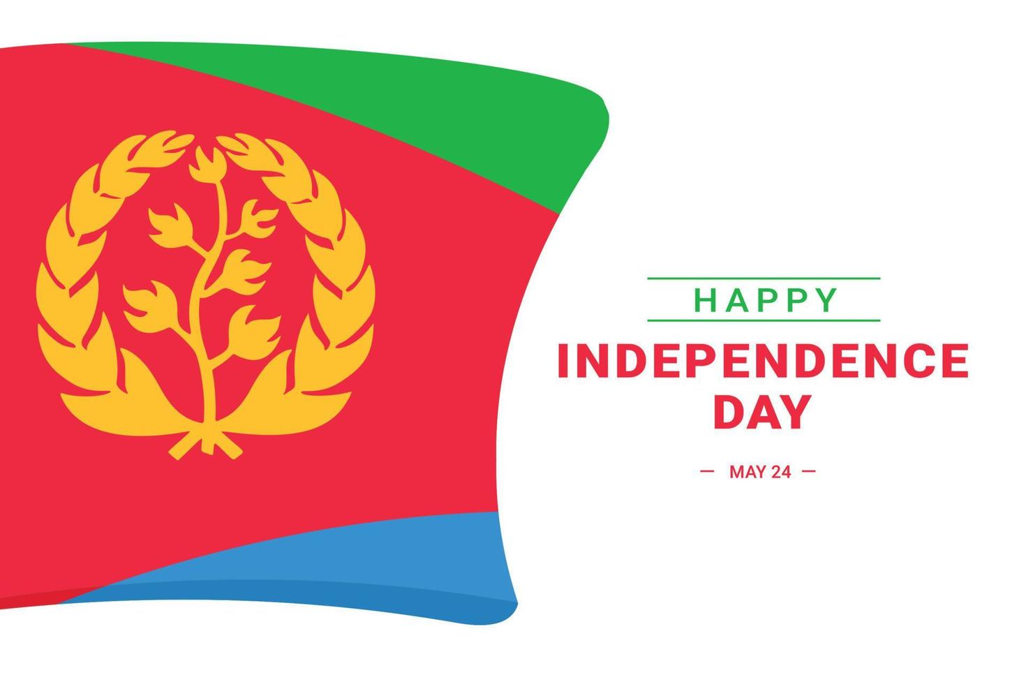 Eritrea Independence Day vector