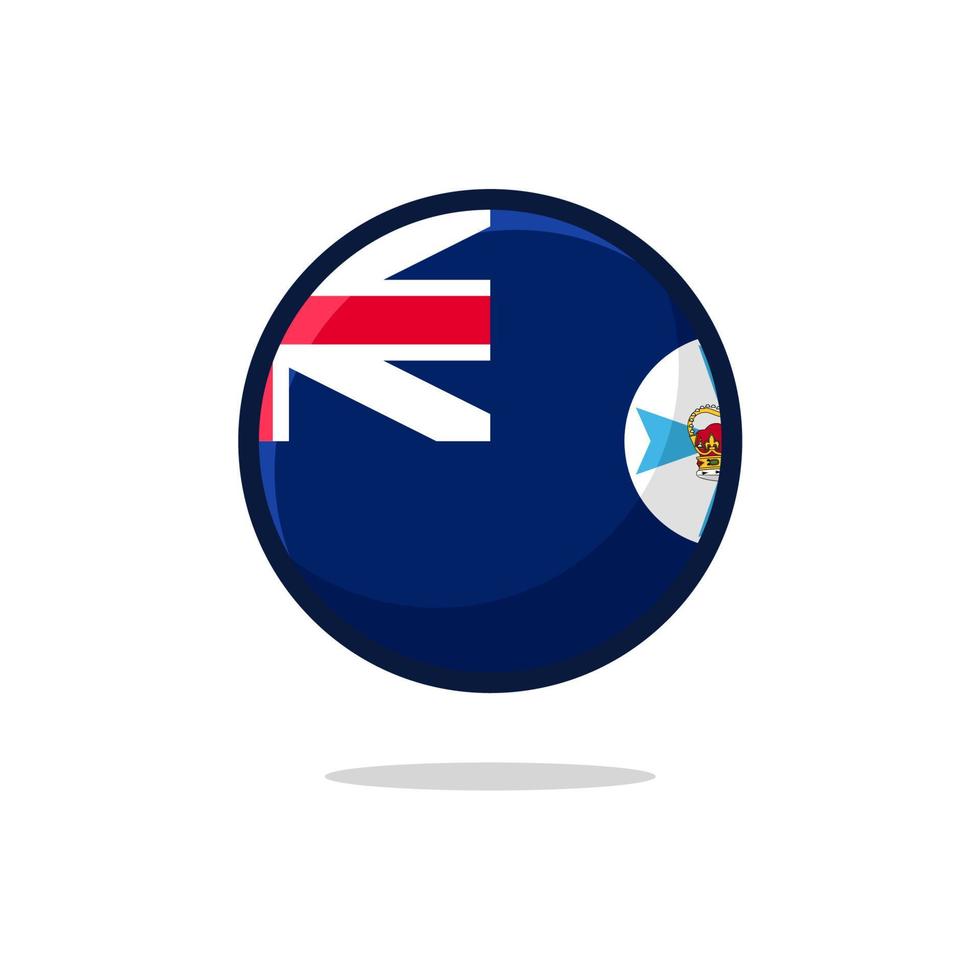 icono de la bandera de Queensland vector