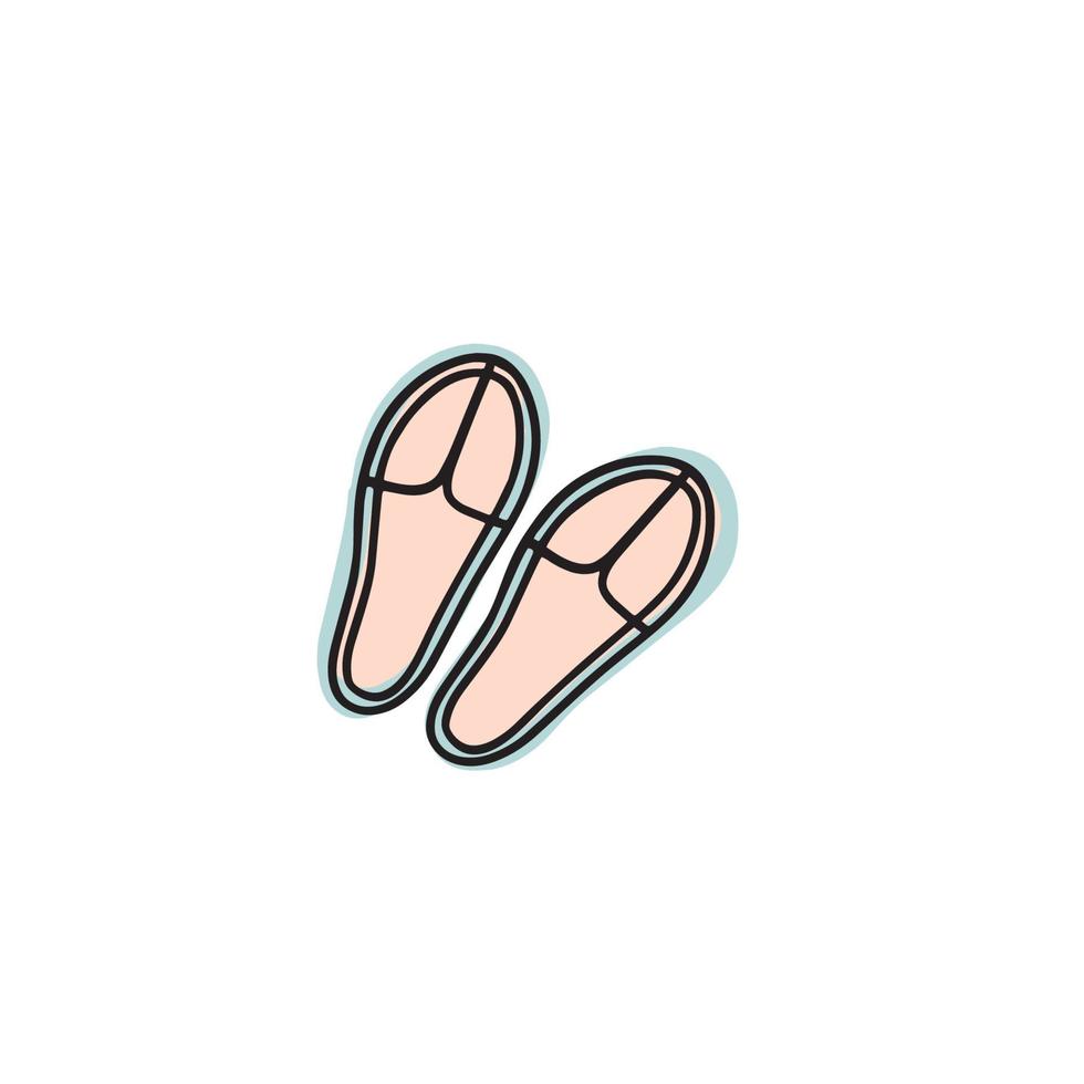 flip flops isolated icon design, vector illustration graphic