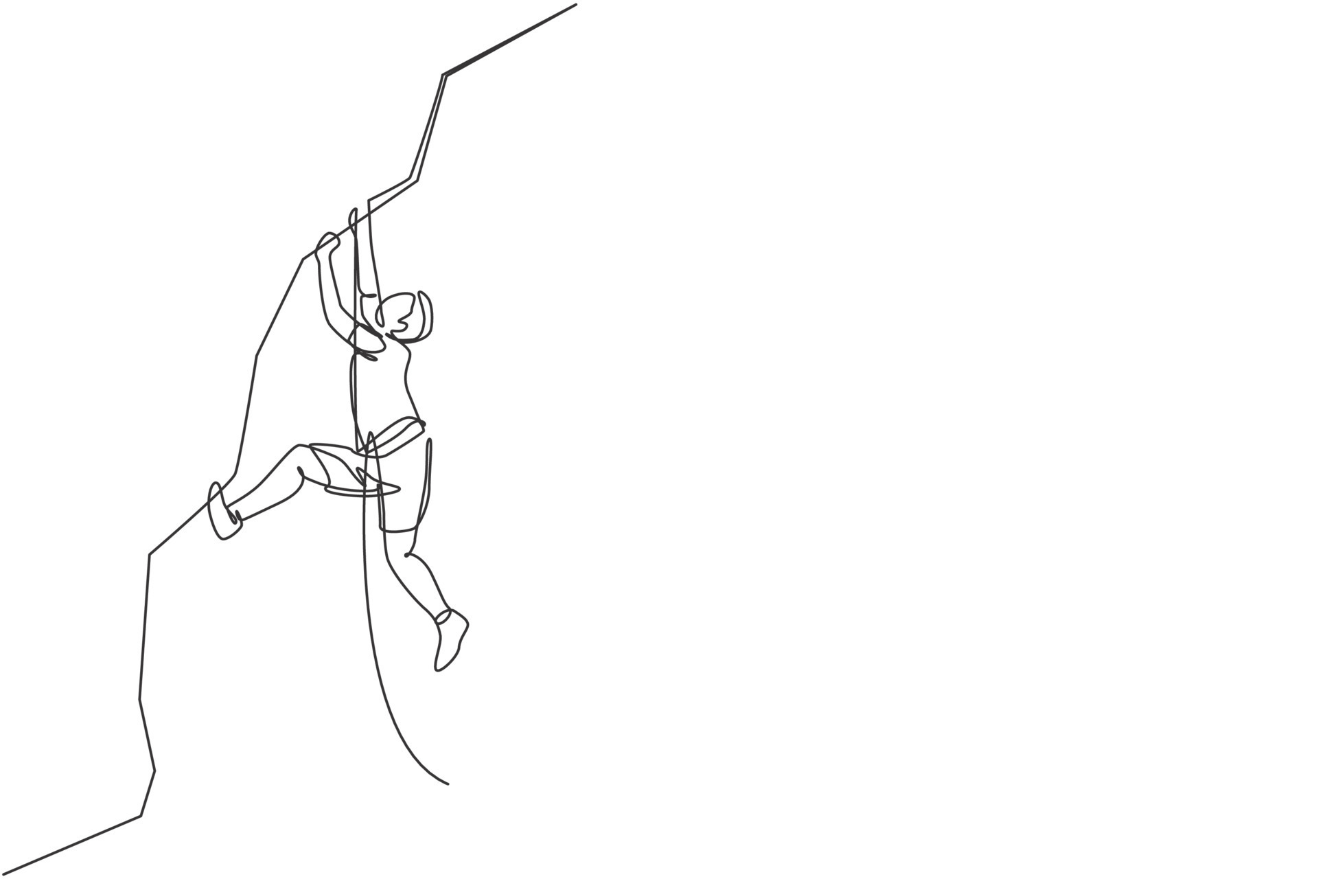 Share more than 131 rock climbing drawing easy latest seven.edu.vn